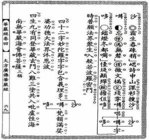 华严字母