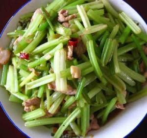 各式芹菜炒肉
