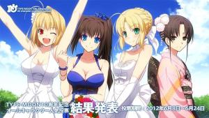 TYPE-MOON10周年纪念全角色人气投票
