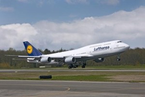 德国汉莎航空公司的波音747-8
