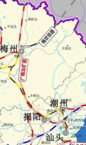 梅州至厦深高铁连接线
