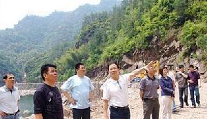 东皋村领导考察