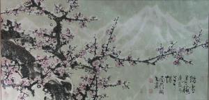 (踏雪寻梅--南岭梅作品）