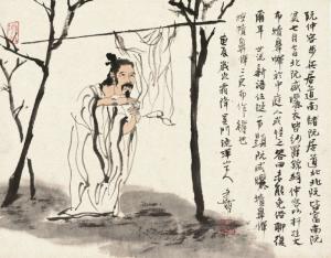 徐建明写意人物作品