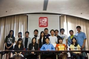 2011－2012年度KU中国学生会成员合影
