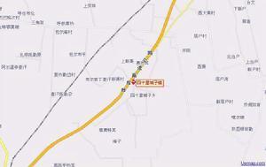 四十里城子镇 行政地图