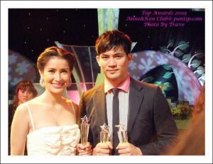 泰国Tops Awards2009获奖合影