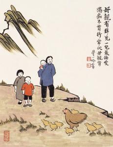 丰一吟画作