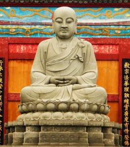 智顗塑像