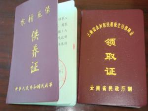 五保户、低保户证书