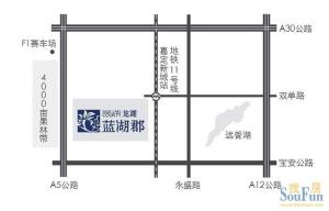 小区交通图