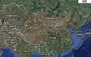 秀水河子镇在中国的位置