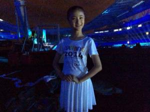 青奥会独唱茉莉花女孩俞佳一