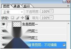 photoshop中的分层图