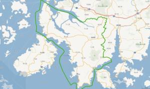 海南郡行政图