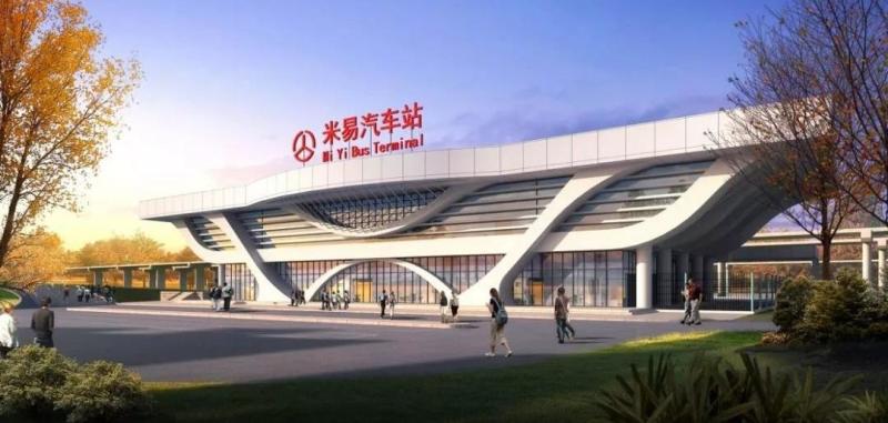 米易新汽车客运站效果图