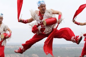 腰鼓演奏