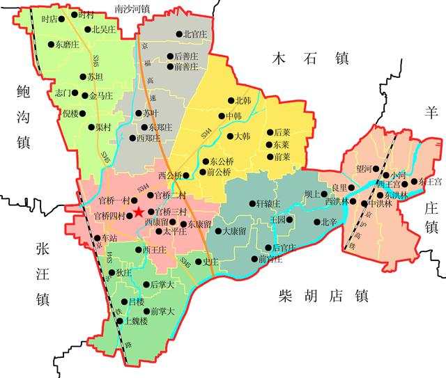 鲁山县张官营镇地图图片