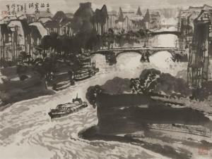 徐建明国外写生作品
