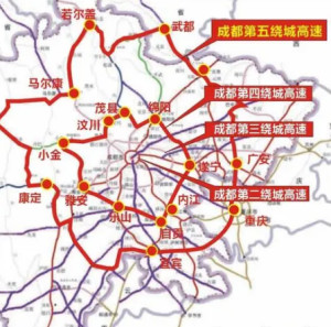 成都第三绕城高速公路