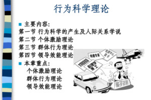 行为科学理论 - 搜狗百科