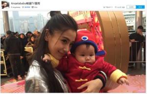 Angelababy的直播