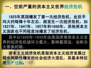 第一次经济危机
