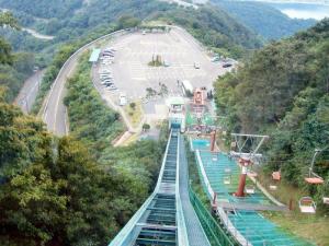 彩虹之路、缆车和爬山电梯