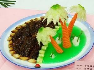 葱烧刺参