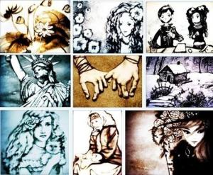李子贤沙画截图
