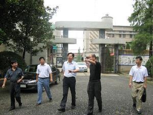 郎君镇领导视察