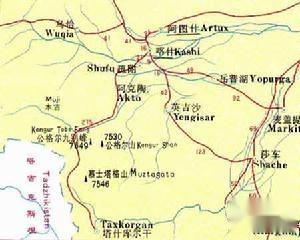 慕士塔格山 地理位置