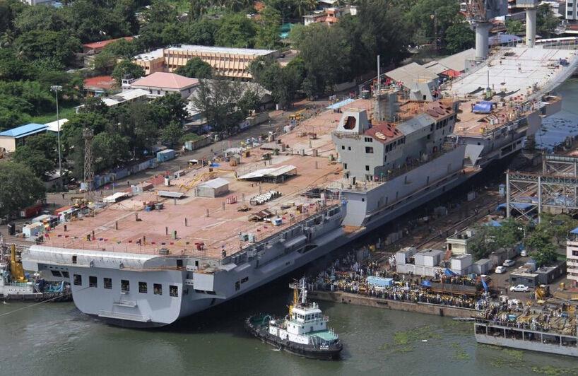 维克兰特号航空母舰(印度首艘自造航母) - 搜狗百科