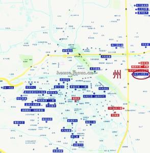 楼盘地理位置图