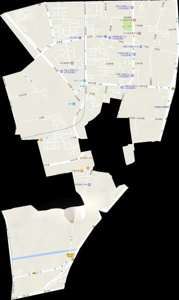 林校路街道交通路线图