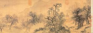 明 张宏《华子冈图》局部
