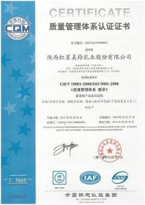 ISO9001国际质量管理体系认证