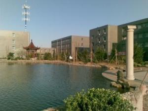 北京工业大学通州分校校园风光