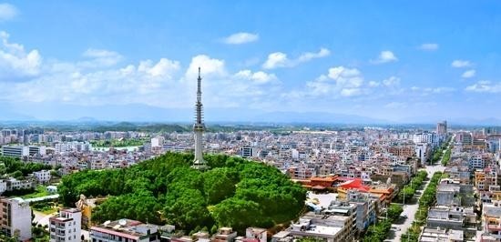 阳西县城远景图