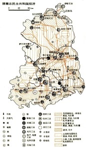 民主德国社会经济分布图