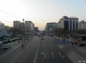 崇文门十字路口