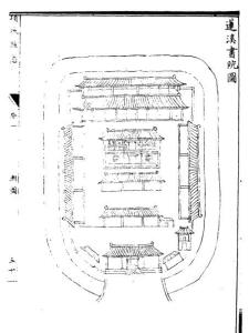 莲溪书院图