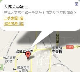 天健芙蓉盛世交通图