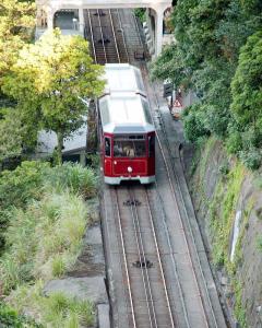 山顶缆车是缆索铁路系统