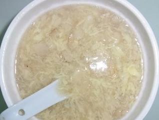 马蹄白果蛋花汤