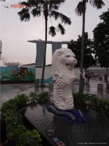 狮头鱼尾像图片