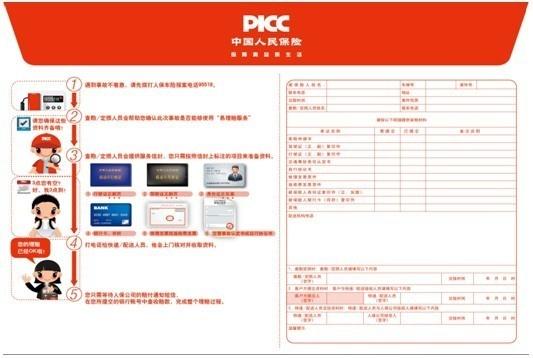 图：速递理赔服务快递邮封-背面