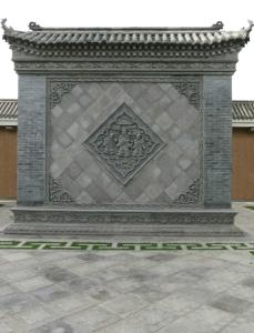 影壁来源：唐语砖雕
