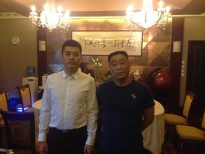 肖龙董事长和蓝光集团董事局主席杨铿