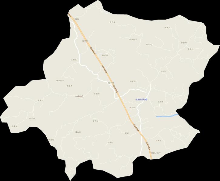 岳源乡电子地图